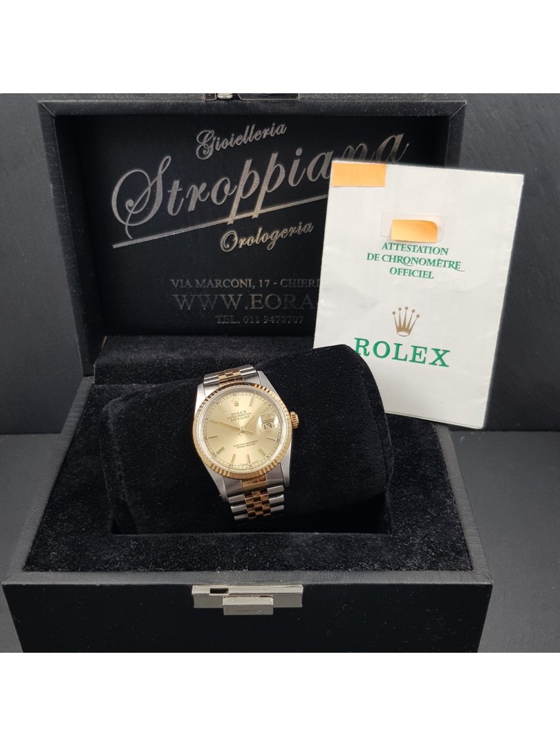 Datejust acciaio/oro giallo