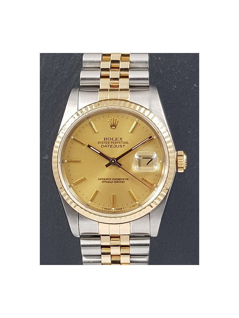 Rolex Datejust steel gold ref.16233