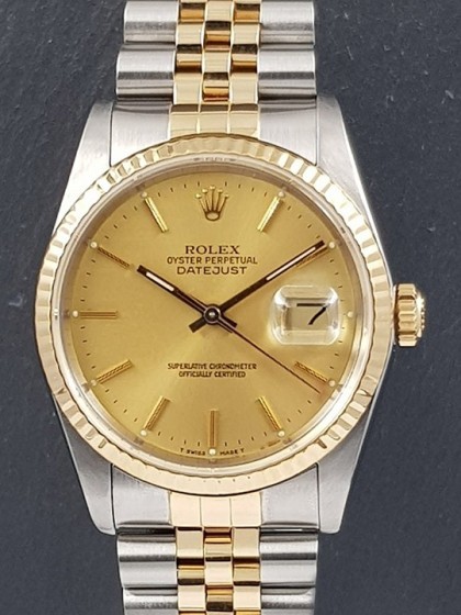 Rolex Datejust steel gold ref.16233 Rolex Datejust steel gold ref.16233