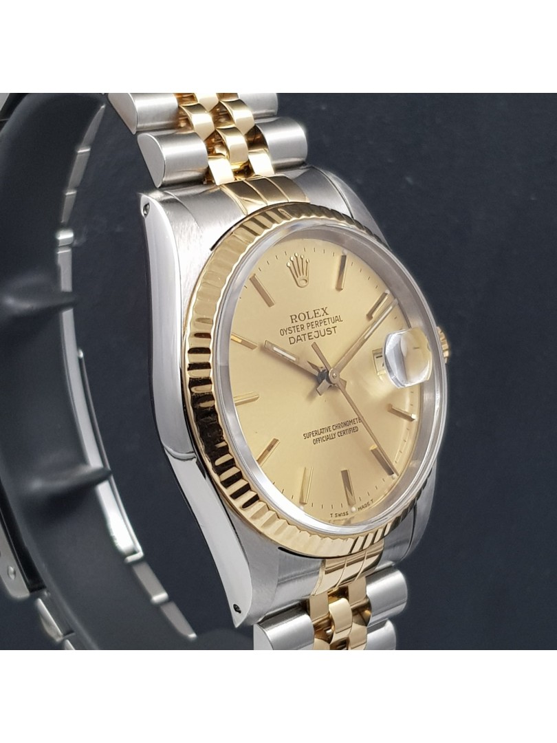Rolex Datejust steel gold ref.16233