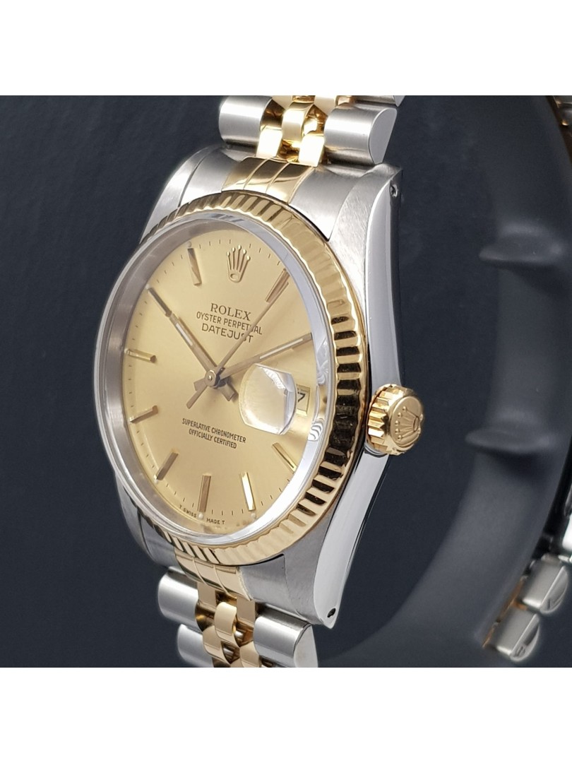 Rolex Datejust steel gold ref.16233