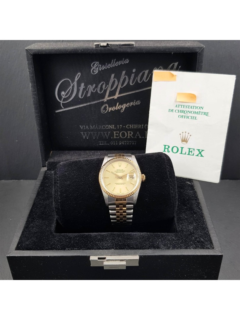 Rolex Datejust steel gold ref.16233