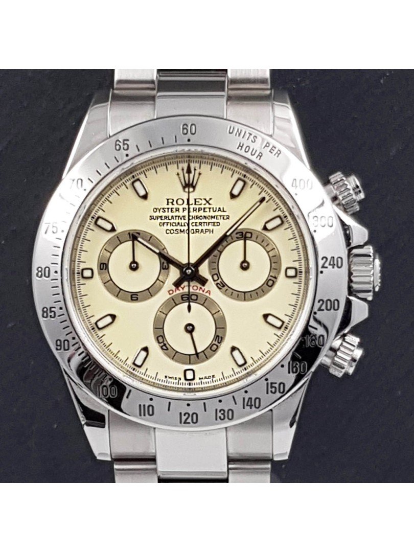 Buy Rolex Daytona - Cream Dial - Y Series - scatola e garanzia origina