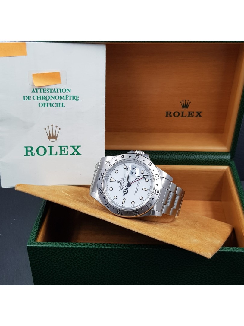 Acquista Rolex Explorer ll - Chicchi di mais - Ref. 16570 su eOra.it