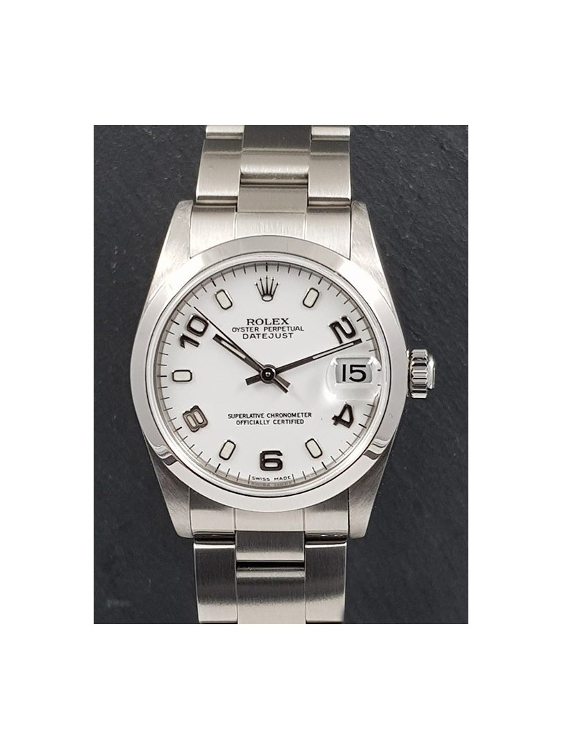 Buy Rolex Medio Datejust white dial Ref. 78240 on eOra.it