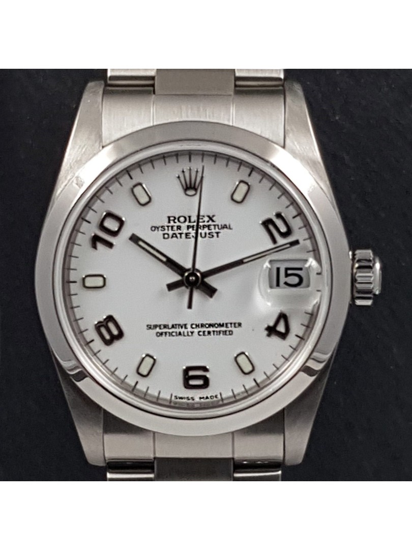 Buy Rolex Medio Datejust white dial Ref. 78240 on eOra.it