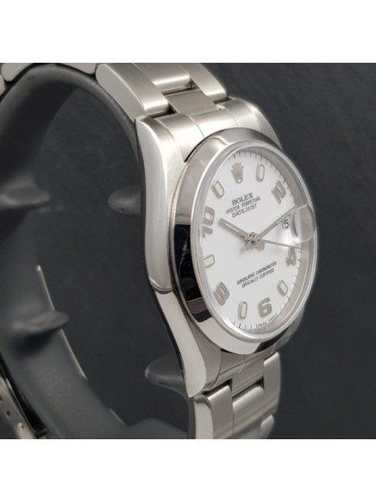 Buy Rolex Medio Datejust white dial Ref. 78240 on eOra.it
