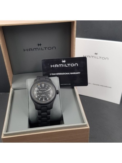 Acquista Hamilton Field Titanium - Ref. H70665130 su eOra.it