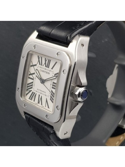 Cartier Santos 100 medio ref.2878 | eOra.it