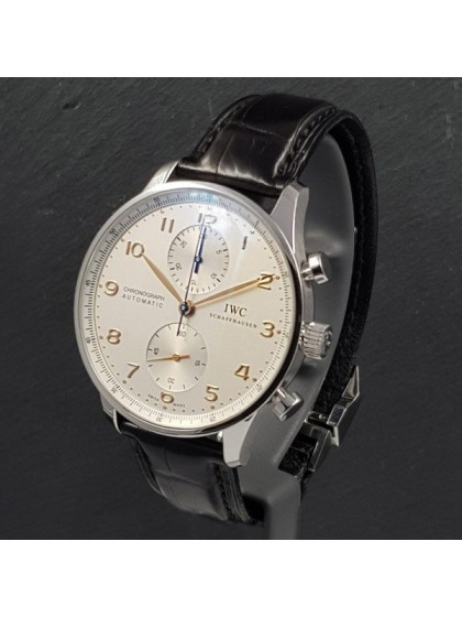 Iwc Portoghese quadrante bianco ref.IW371445 | eOra.it