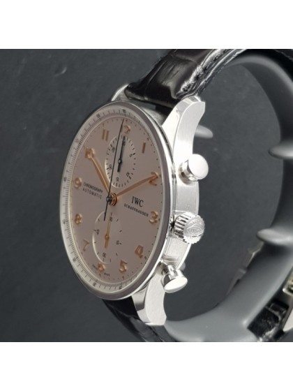 Iwc Portoghese quadrante bianco ref.IW371445 | eOra.it