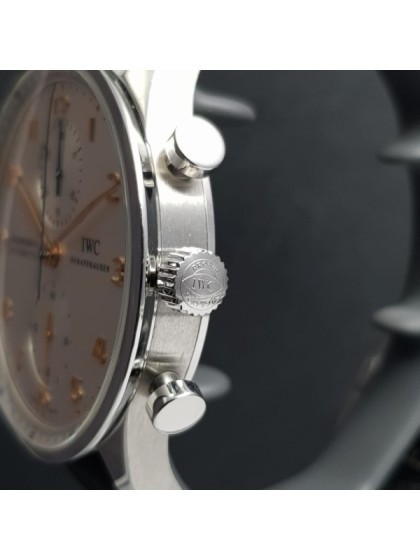 Iwc Portoghese quadrante bianco ref.IW371445 | eOra.it