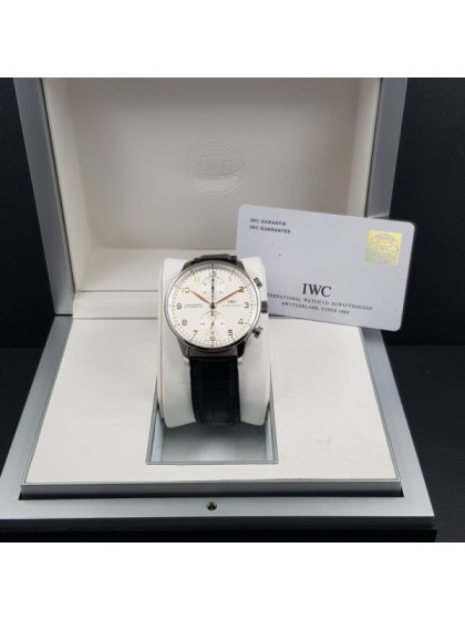 Iwc Portoghese quadrante bianco ref.IW371445 | eOra.it
