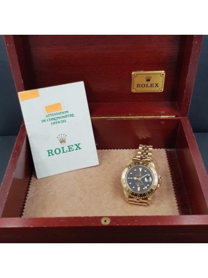 Buy Rolex Gmt Master yellow gold - Ref. 16758 on eOra.it