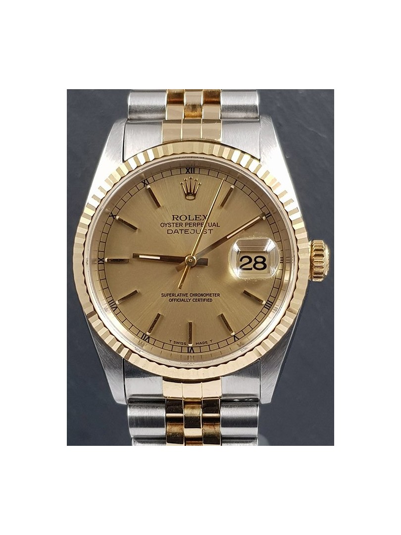Datejust steel/yellow gold