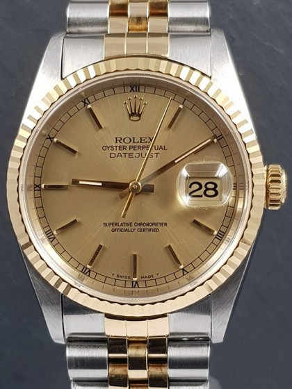 Datejust acciaio/oro giallo Datejust acciaio/oro giallo
