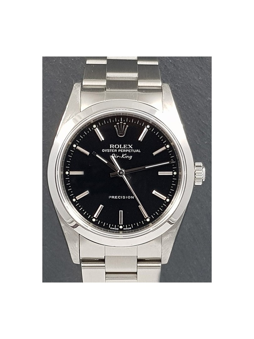 Buy Rolex Air King black dial Ref. 14000 on eOra.it