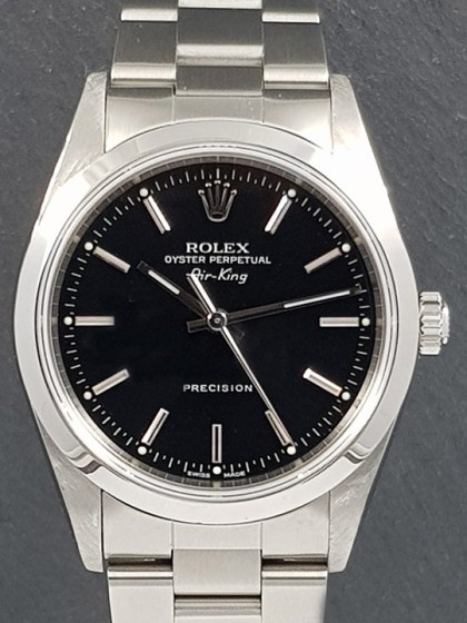 Buy Rolex Air King black dial Ref. 14000 on eOra.it