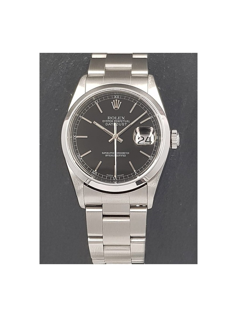 Acquista Rolex Datejust ref.16200 garanzia originale Art. Rz47