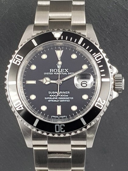 Buy Rolex Submariner - SEL - no holes - RRR - card - Ref. 16610