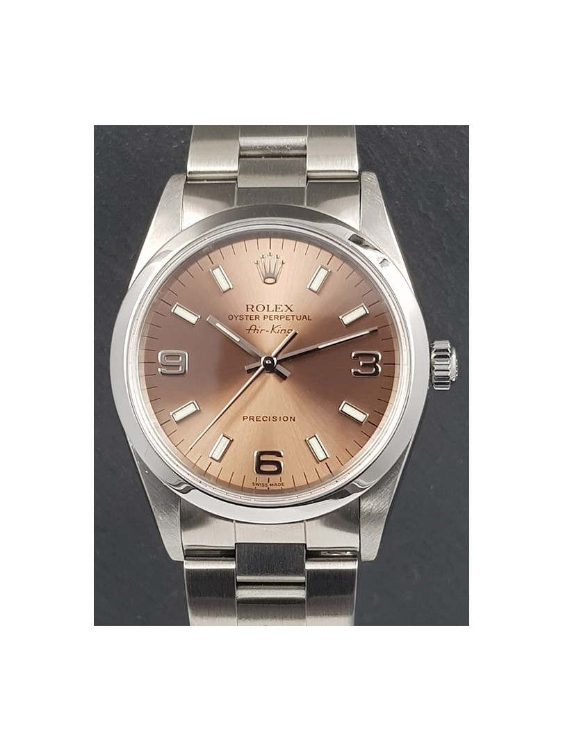 Rolex Air King quadrante rame ref.14000 su eOra.it!