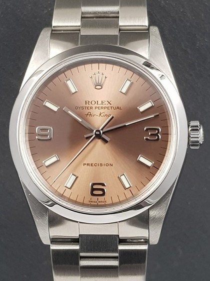 Rolex Air King quadrante rame ref.14000 su eOra.it! Rolex Air King quadrante rame ref.14000 su eOra.it!