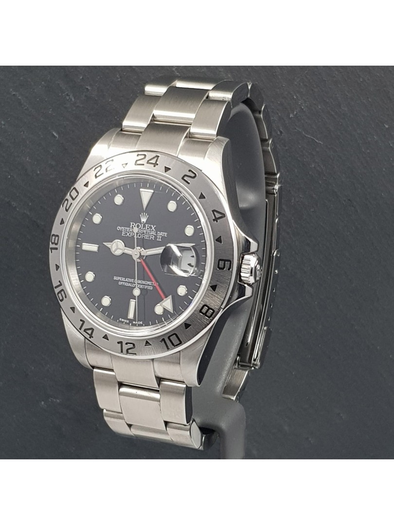 Rolex Explorer II Sel senza buchi ref.16570 su eOra.it!