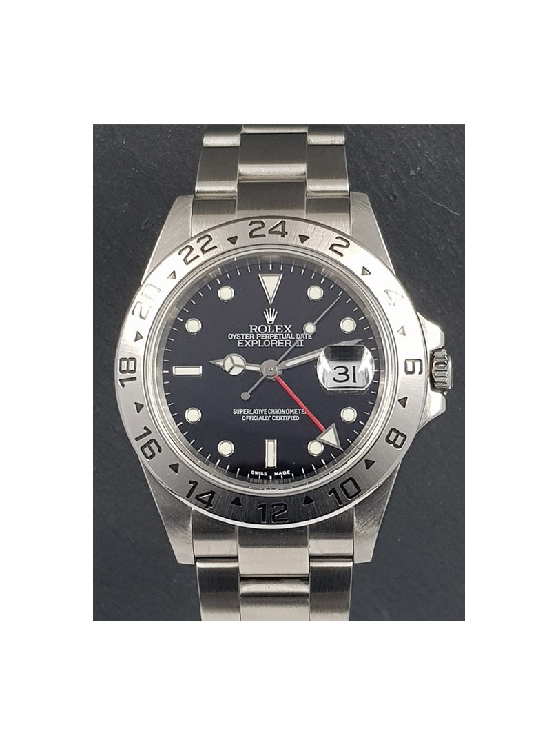 Rolex Explorer II Sel senza buchi ref.16570 su eOra.it!