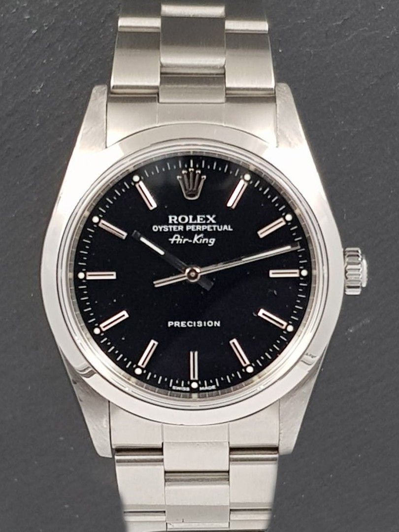 Buy Rolex Air King black Ref. 14000 | eOra.it