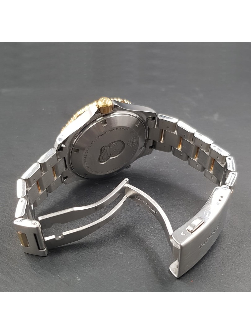 Buy Tag Heuer Aquaracer steel/yellow gold - Ref. WAK2120