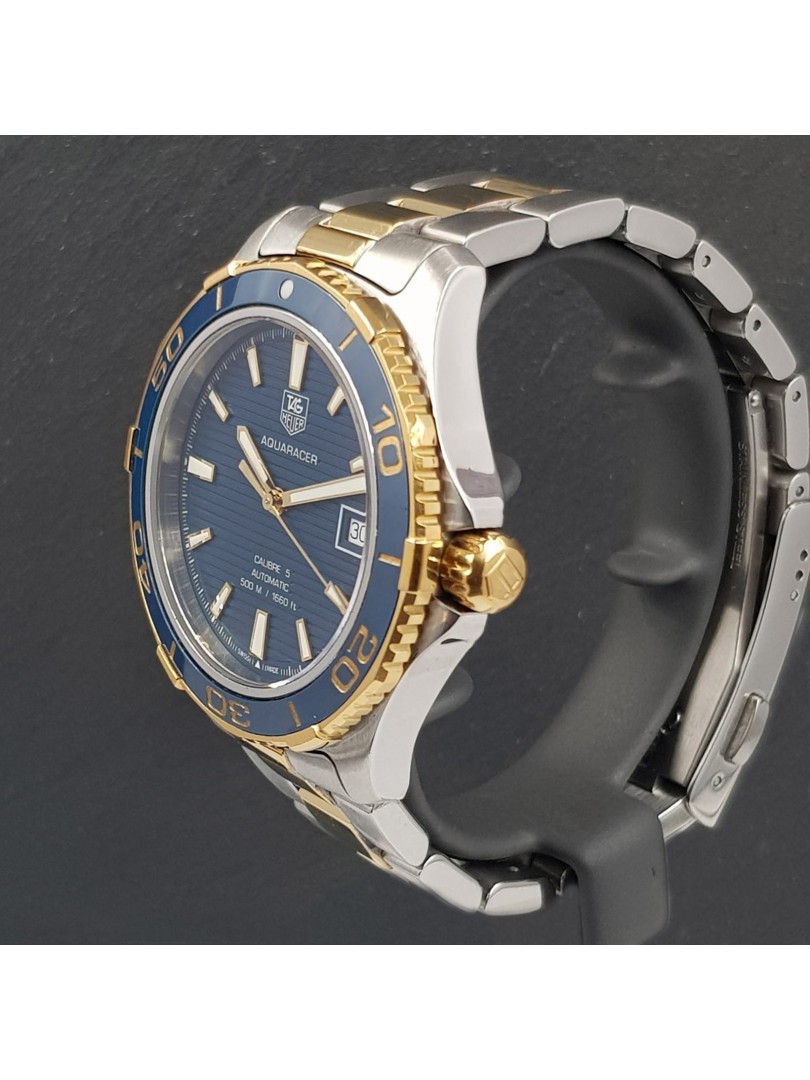 Buy Tag Heuer Aquaracer steel/yellow gold - Ref. WAK2120