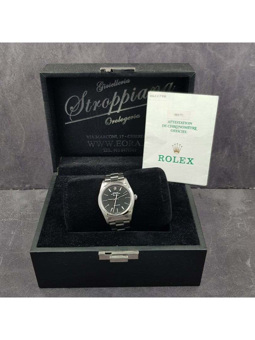 Buy Rolex Air King black Ref. 14000 | eOra.it