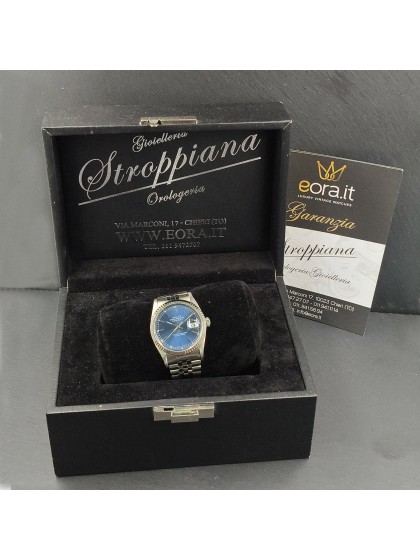 Rolex Datejust quadrante blu ref.16234 | eOra.it