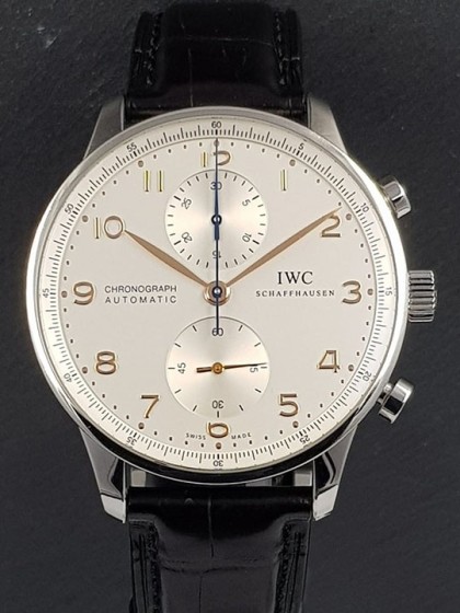 Iwc Portoghese quadrante bianco ref.IW371445 | eOra.it