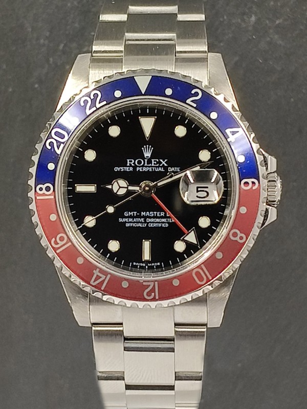 Rolex Gmt Master 16710 Rectangular Dial Rolex Gmt Master II