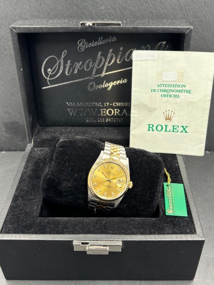 Rolex Datejust acciaio oro ref.16233 su eOra.it! Rolex Datejust acciaio oro ref.16233 su eOra.it!