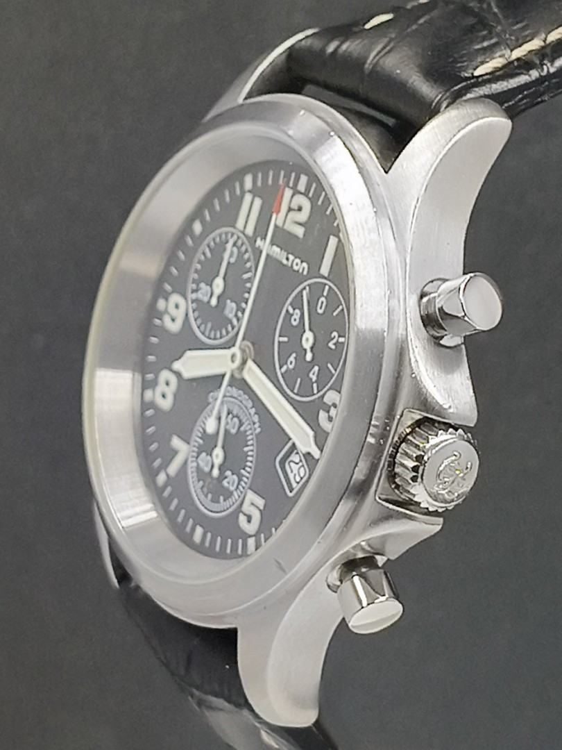 Hamilton Khaki Quarz Chrono Herren UHR ref.3832