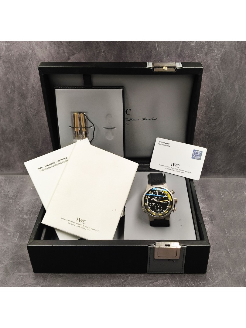 Iwc Aquatimer Split Minute Chronograph ref.IW372304 su eOra.it!