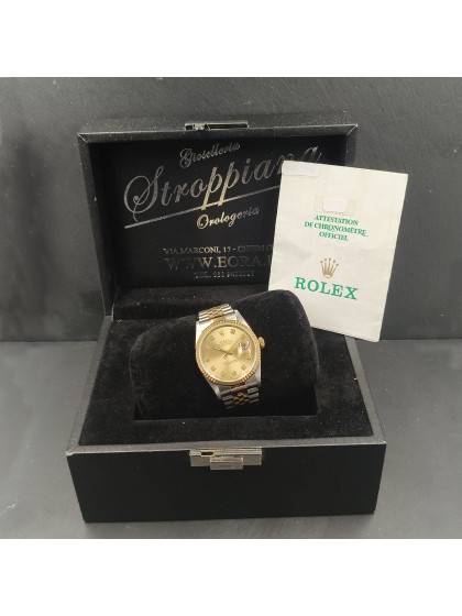 Datejust acciaio/oro giallo - quadrante diamanti Datejust acciaio/oro giallo - quadrante diamanti