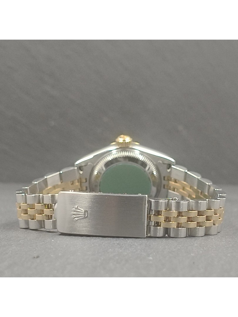 Rolex Lady Datejust steel gold with diamonds ref.79173 on eOra.it!