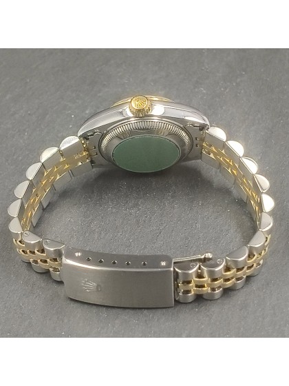 Rolex Lady Datejust steel gold with diamonds ref.79173 on eOra.it! Rolex Lady Datejust steel gold with diamonds ref.79173 on eOra.it!