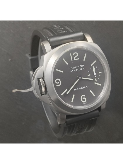 Panerai Luminor Marina Mancino Tobacco in titanio ref.PAM00056 Panerai Luminor Marina Mancino Tobacco in titanio ref.PAM00056