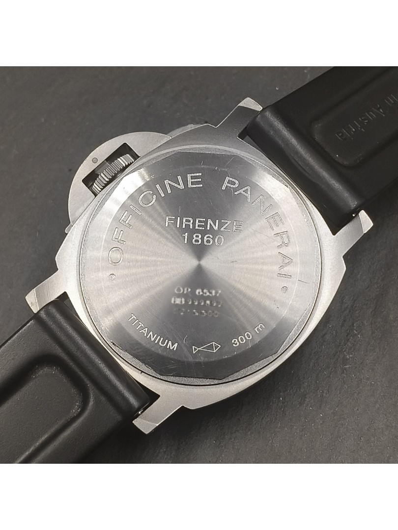 Panerai Luminor Marina Mancino Tobacco in titanio ref.PAM00056