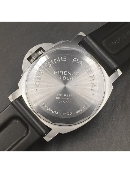 Panerai Luminor Marina Left Handed Titanio PAM00056 Tobacco Panerai Luminor Marina Left Handed Titanio PAM00056 Tobacco