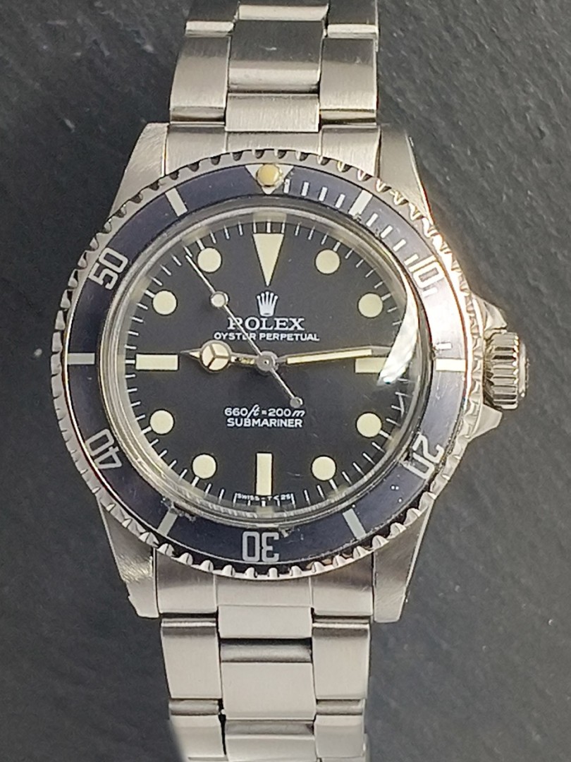 Rolex Submariner senza data pallettoni ref.5513 su eOra.it!