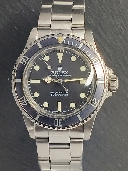 Rolex Submariner senza data pallettoni ref.5513 su eOra.it! Rolex Submariner senza data pallettoni ref.5513 su eOra.it!