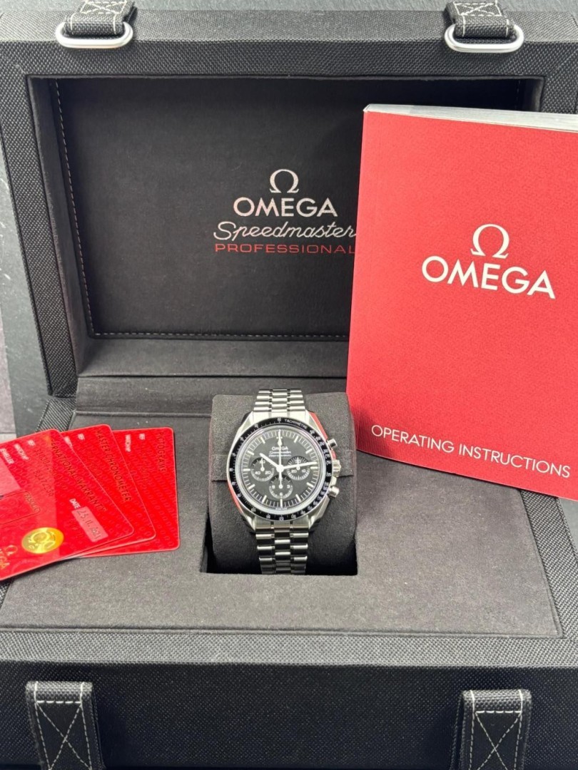 Omega Speedmaster Moonwatch Zaffiro ref.310.30.42.50.01 full set