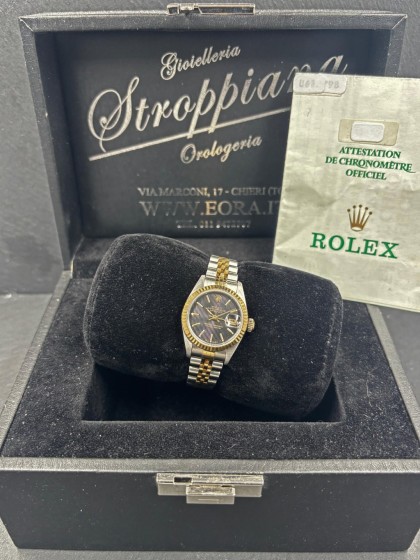 Rolex Lady Datejust acciaio oro ref. 69173 Su eOra.it Rolex Lady Datejust acciaio oro ref. 69173 Su eOra.it