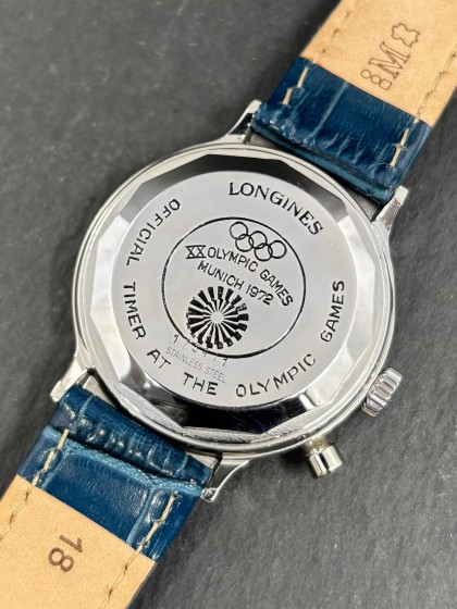 Longines Conquest single button XX Olympic Games Munich 1972 Longines Conquest single button XX Olympic Games Munich 1972