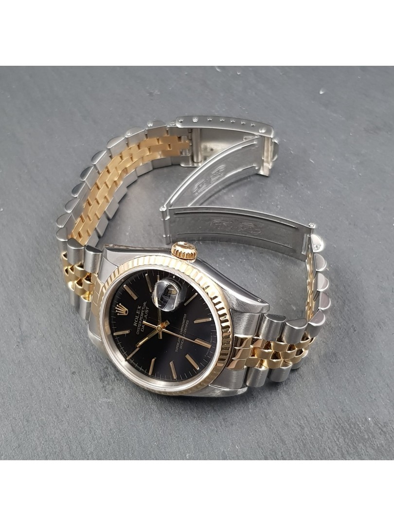 Rolex Datejust steel/yellow gold ref.16233 on eOra.it!